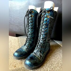 L'artiste By Spring Step Glowtini Blum Lace-up Bootie Women's - EU 41 US 10.5